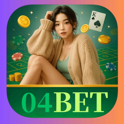 Imagem promocional da 04BET mostrando a plataforma e suas vantagens